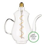 BAILEY - LED Teapot Chai Clear E27 4W 2200K - 142443