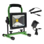 BAILEY - Projecteur LED Portable 6-20W 4000K Vert Gradable 1800lm IP65 IK07 Chargeurs inc - 90500034260
