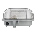 BAILEY - RoBust Bulkhead E27 Oval Large Grey 100W - 145970 – Image 2