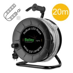 BAILEY - RoBust LED Rope 2S 240° 20M 8W/m 840lm/m 4000K IP65 on Reel - 146507