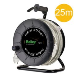 BAILEY - RoBust LED Rope HO 25M 9W/m 760lm/m 4000K IP65 en bobine incl.cable d'alim.1