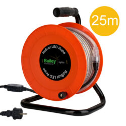 BAILEY - RoBust LED Rope Plus 25M 9W/m 850lm/m 4000K IP65 sur dérouleur - 147031