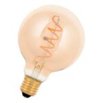 BAILEY - SPIRALED William G95 E27 DIM 3.2W 180lm 919 Gold - 145015