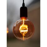 BAILEY - SPIRALED XL G125 E27 DIM 4.9W 200lm 818 Gold - 146216 – Image 18