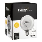 BAILEY - SPIRALED XL G125 E27 DIM 4.9W 200lm 818 Gold - 146216 – Image 20