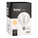BAILEY - Spiraled Basic G125 E27 5W 2000K Gold DIM 240V - 144340 – Image 17