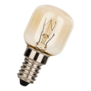 Ampoule tube clair E14 40W 240V résistante à 300°C pour four