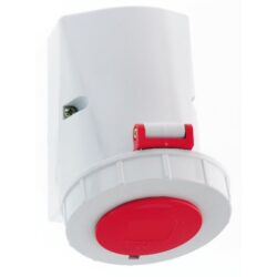 Détails visibles de Prise CEE murale 32A 5 pôles 400V IP67 1155 pour Prises murales CEE