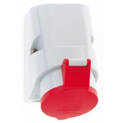 Détails visibles de Prise CEE apparente Quick-Connect 32A 4P 400V IP44 11956 pour Prises murales CEE