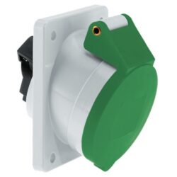 BALS - Prise CEE encastré incliné 16A 4p >50V vert 100-300Hz 10h