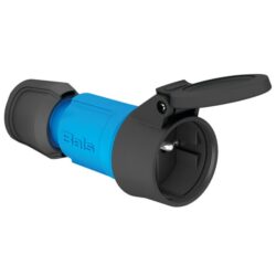 Détails visibles de Prolongateur CEE 16A 3 pôles 250V IP54 sécurité enfant pour Coupleur CEE