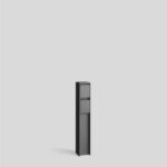 BEGA - Borne d'alimentation 2 prises C/E inclus pièce à enterrer IP44 graphite - 71067