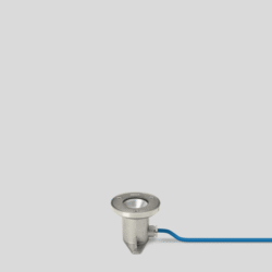 BEGA - Encastré sol LED 3W 3000K 145lm symétrique 2 tonnes 24V IP68 inox - 77017K3
