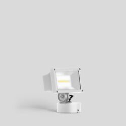 BEGA - Projecteur LED 12W 4000K 1127lm WB boîte de montage IP65 blanc - 84507WK4