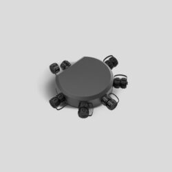 Détails visibles de Boîte de raccordement 5 sorties IP67 UniLink 71189 pour Boîtes de jonction
