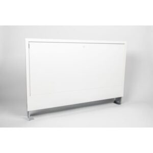 BEGETUBE - Armoire encastrable 1030 mm pr collecteurs tôle d'acier galvanisé laquée blanc + - 291011030