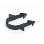 BEGETUBE - Attache agraffe EXTRA - longueur 60 mm - Ø 18 - 20mm - 604005100