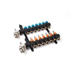 BEGETUBE - Collecteur en technopolymère 1 7 circuits + débitmètres et 2 purgeurs AUTOMATI - 264000907
