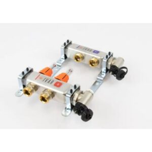 BEGETUBE - Collecteur prémonté 1'' + 2 X 3/4'' ek circuits inox +débitmètre+aérateur - 261102202