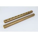 BEGETUBE - Distributeur-collecteur en laiton étiré Ø1'' avec 10 sorties 1/2''F - sans purge - 200100010