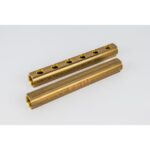 BEGETUBE - Distributeur-collecteur en laiton étiré Ø1'' avec 6 sorties 1/2''F - sans purge - 200100006