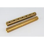 BEGETUBE - Distributeur-collecteur en laiton étiré Ø1'' avec 7 sorties 1/2''F - sans purge - 200100007