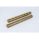 BEGETUBE - Distributeur-collecteur en laiton étiré Ø1'' avec 8 sorties 1/2''F - sans purge - 200100008