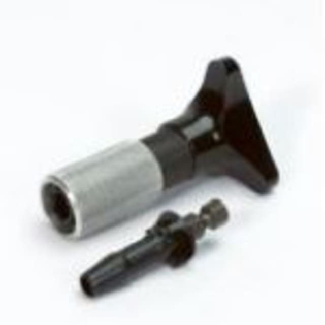 Épine de calibrage 26 mm BEGETUBE Épine de calibrage 26 mm pour appareil d’ébavurage en métal avec embout conique noir