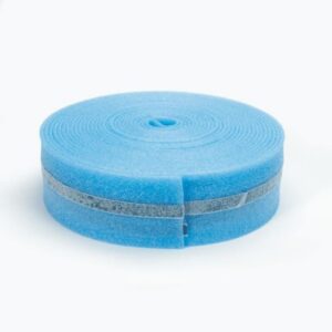 BEGETUBE - Isolation de bordure autocollant mousse de polyéthylène feuille PE 8x160 25m p/m - 600003000