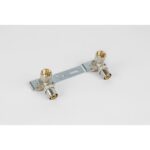 BEGETUBE - Patte de fixation avec 2 culasses murales tournables prémontées Ø1/2''F x 20/2 - 613265835