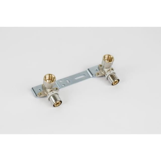 BEGETUBE - Patte de fixation avec 2 culasses murales tournables prémontées Ø1/2''F x 20/2 - 613265835 BEGETUBE - Patte de fixation avec 2 culasses murales tournables prémontées Ø1/2''F x 20/2 - 613265835