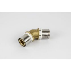 BEGETUBE - Raccord à sertir 45° double 40x3