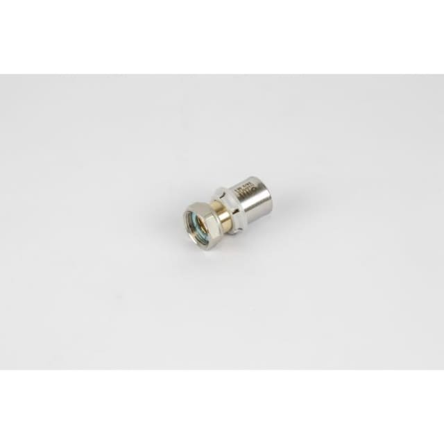 BEGETUBE Raccord femelle écrou pivotant Raccord à sertir femelle écrou pivotant 3 4 x 26x3 mm en métal
