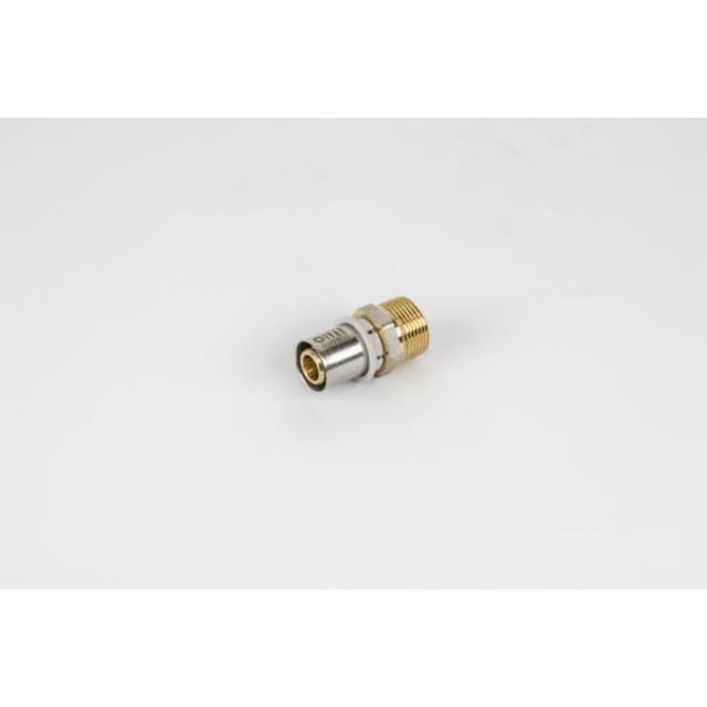 BEGETUBE - Raccord à sertir droit mâle Ø3/4''M x 20/2mm laiton - 308010735 BEGETUBE - Raccord à sertir droit mâle Ø3/4''M x 20/2mm laiton - 308010735