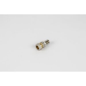 BEGETUBE - Raccord à sertir droite chromé 15/1 x 16/2 Alpex-cuivre - 408021218