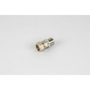 BEGETUBE - Raccord à sertir droite chromé 22/1 x 26/3 Alpex-cuivre - 408024456