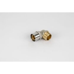 BEGETUBE - Raccord à sertir équerre 90° mâle Ø4/4''M x 32/3mm - 318011066