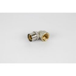 Détails visibles de Raccord à sertir équerre femelle 1F x 32x3 mm pour Raccords de chauffage