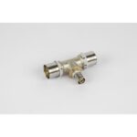 BEGETUBE - Raccord à sertir pièce T 32x3mm x 16x2mm x 32x3mm (Raccordement réduit au milieu - 328186666