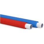 BEGETUBE - Tube Alpex-duo XS 16x2 mm a gaine de protection en PE bleue rouleau de 100 p/m - 83616403