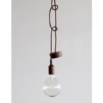 BELUCCA - PENDULA SILICON E27 brun 2m brown cable (max60W) - BC PN1BN