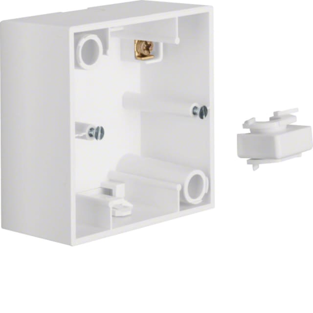 BERKER - Boîte saillie 1 poste S.1 blanc polaire BERKER - Boîte saillie 1 poste S.1 blanc polaire