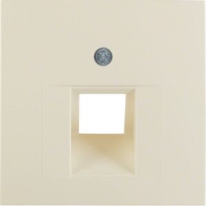 BERKER - Enjoliveur pour prise informatique simple S.1/B.3/B.7 blanc
