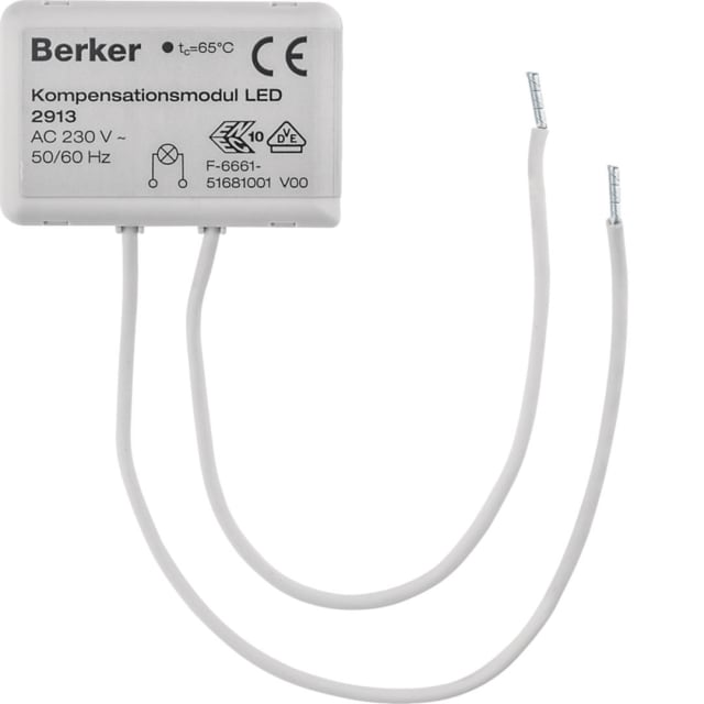 BERKER - Module de compensation LED - 2913 BERKER - Module de compensation LED - 2913