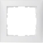 BERKER - Plaque de recouvrement 1 poste S.1 blanc polaire