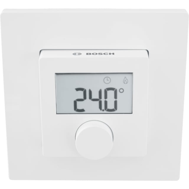 BOSCH HOME COMFORT Module CR11H Module de commande avec écran numérique indiquant 24 degrés et molette centrale