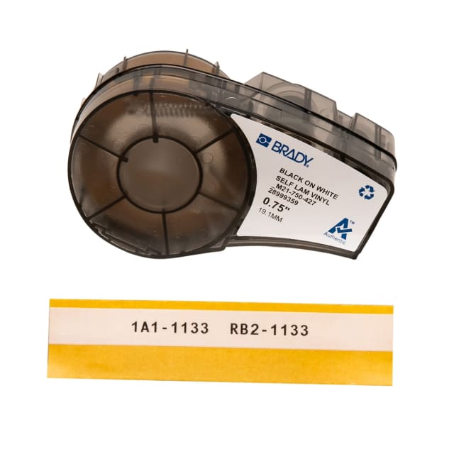 BRADY - BMP21 cartridge B427 black on white/clear - 110927 BRADY - BMP21 cartridge B427 black on white/clear - 110927
