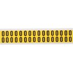 BRADY - CARTE CHIFFRES & LETTRES 3420-O - 14*19mm (pack de 800 pcs) - 034225