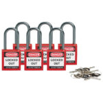 BRADY - Cadenas de sécurité 32mm - hauteur anse 38mm