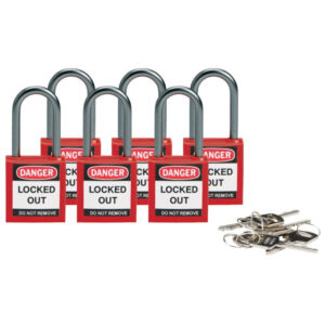 BRADY - Cadenas de sécurité 32mm - hauteur anse 38mm